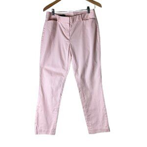 BROOKS BROTHERS Natalie Fit Blush Pink Chinos Pants Trousers Size 6 Straight Leg